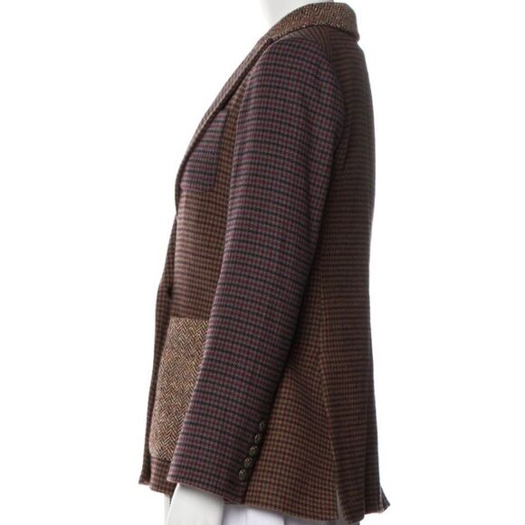 Veronica Beard Multi pattern blazer jacket - Picture 3 of 3